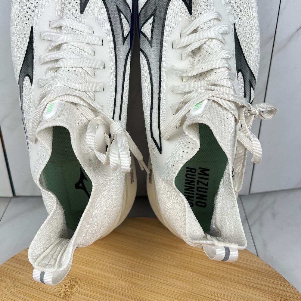 Mizuno Neo Zen Mens Size 10.5 White Blue Green Running Walk Shoes 411521.005H - Picture 11 of 12